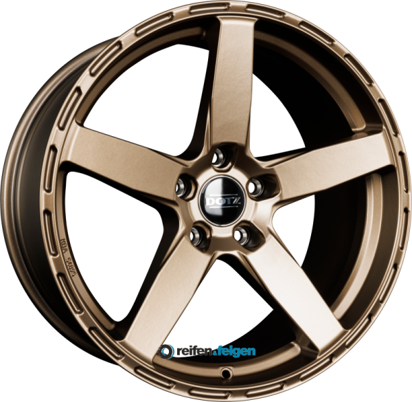 DOTZ MARINABAY 8x19 ET45 5x114.3 NB71.6 BRONZE Matt werk91-4 Bronze