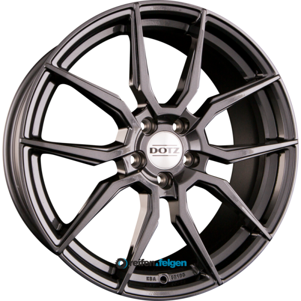 DOTZ MISANO 7.5x17 ET48 5x112 NB70.1 Grey GunmETal