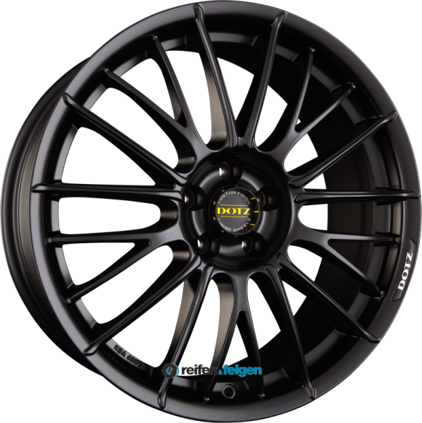 DOTZ RAPIER 8x18 ET48 5x112 NB70.1 DARK Black Matt