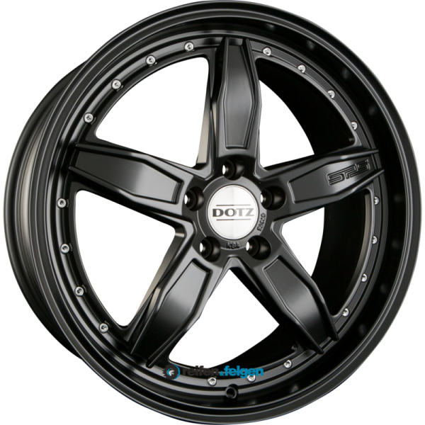 DOTZ SP5 8x18 ET42 5x120 NB72.6 BLACK EDITION - Black Matt