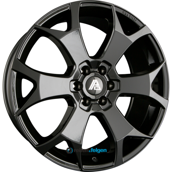 DREWSKE GHOST.6 8.5x20 ET30 6x114.3 NB66.1 Glossy Black
