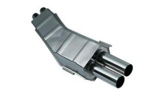 Eisenmann Racing Motorsport Sound Endschalldämpfer Edelstahl Einseitig passend für BMW E32