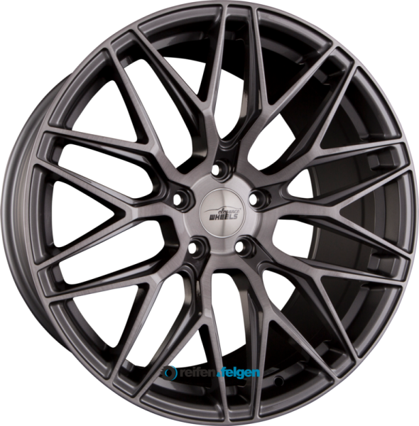 Elegance Wheels E3 10x20 ET45 5x112 NB73.1 Titan Brushed