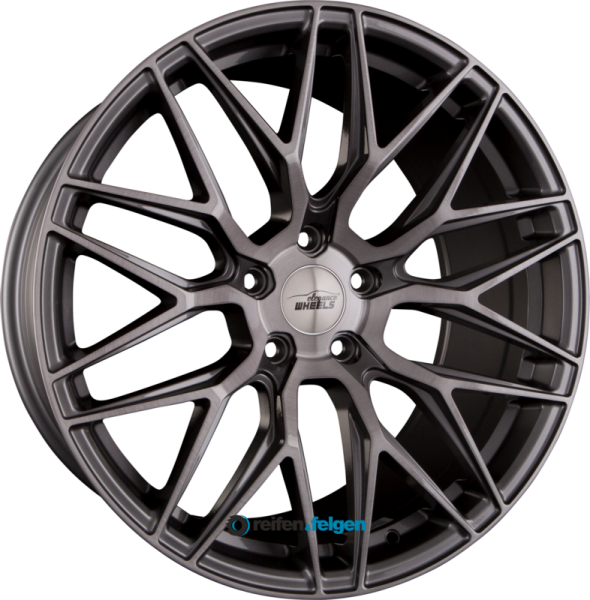 Elegance Wheels E3 10x21 ET35 5x112 NB73.1 Titan Brushed