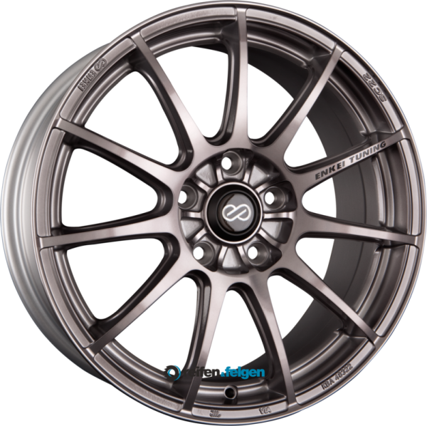 ENKEI WAKASA 8x18 ET45 5x112 NB72.6 Titanium Highgloss Polished