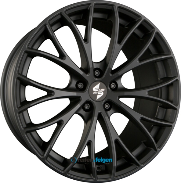 ETA BETA PIUMA 8.5x18 ET45 5x120 NB65.1 Black Matt