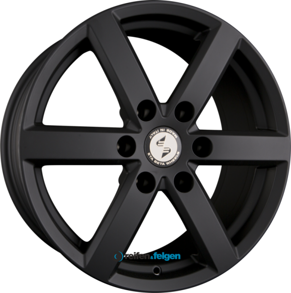 ETA BETA ROBUS 8x18 ET25 6x139.7 NB106.1 Black Matt