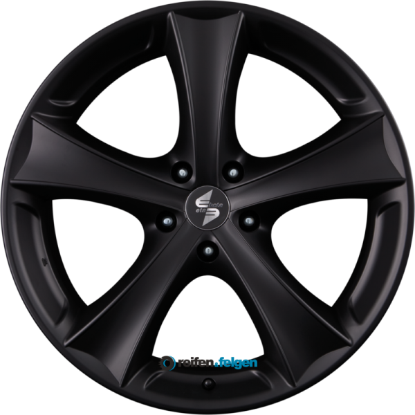 ETA BETA TETTSUT BLACK 8.5x18 ET45 5x120 NB65.1 Schwarz Matt