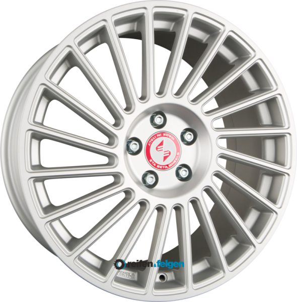 ETA BETA VENTI-R 7.5x18 ET38 5x100 NB67.1 Silver Matt Full Polish