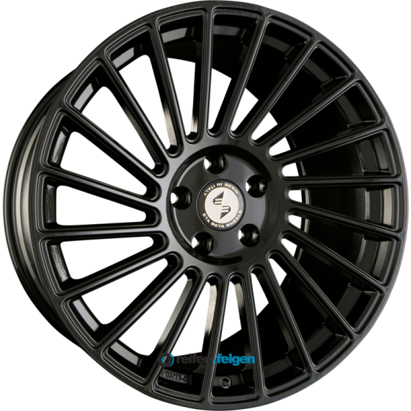 ETA BETA VENTI-R 8.5x19 ET33 5x120 NB72.6 BLACK SHINY - Schwarz glänzend