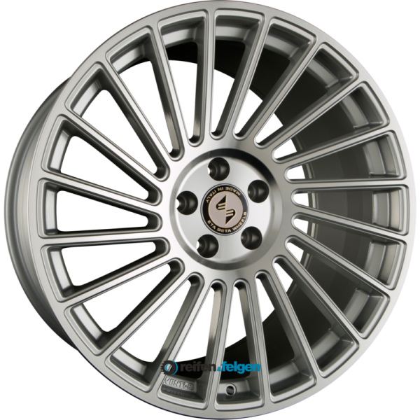 ETA BETA VENTI-R 8.5x19 ET35 5x112 NB78.1 SILVER POLISH - Silber glänzend, Frontpoliert