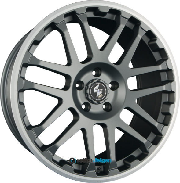 ETABETA COMBAT 8x17 ET40 5x127 NB71.6 Anthracite Matt Lip Polish werk91-4