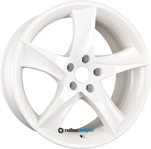 EtaBeta JOFIEL 9x19 ET21 5x112 NB66.6 CERAMIC - Weiss glänzend