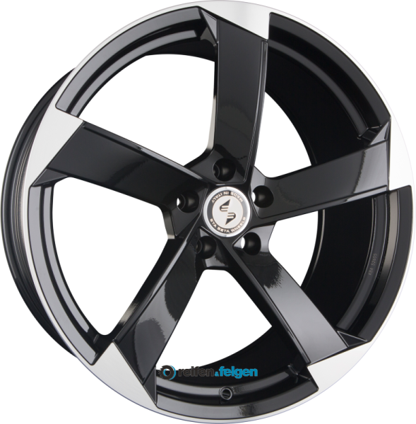 EtaBeta MAGIC 8x18 ET45 5x112 NB66.6 Shiny Black Special Edition