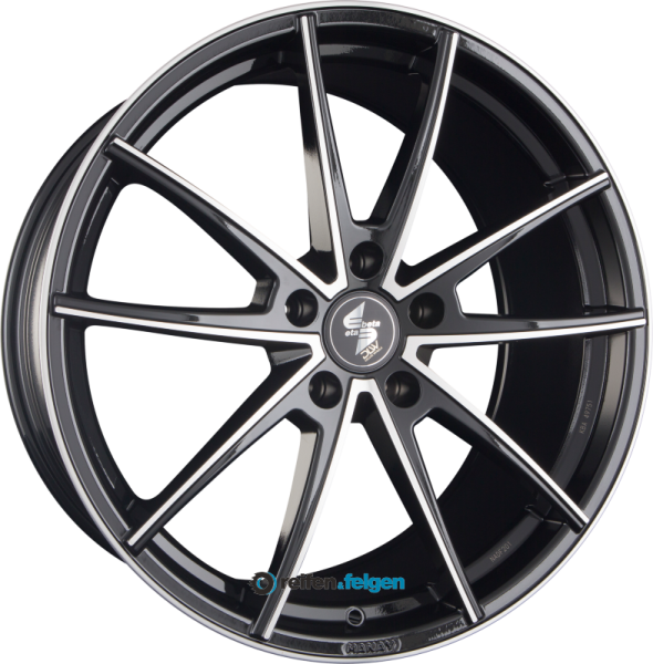 EtaBeta MANAY 9x20 ET26 5x112 NB78.1 Shiny Black Polish