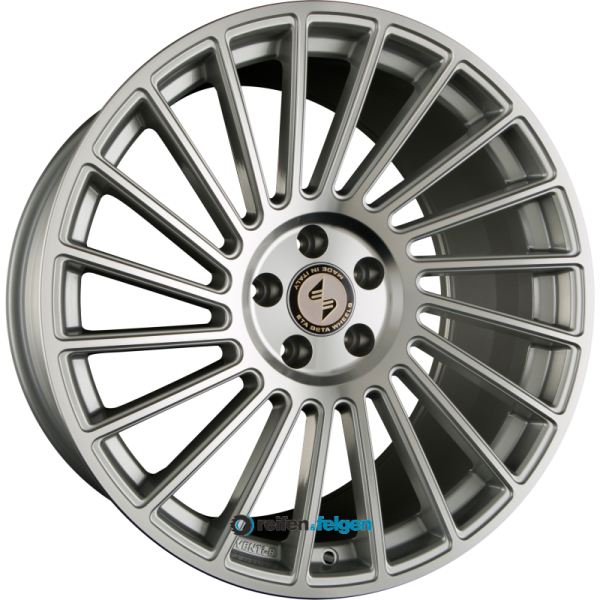 EtaBeta VENTI-R 8.5x19 ET42 5x120 NB65.1 Glanzsilber Poliert