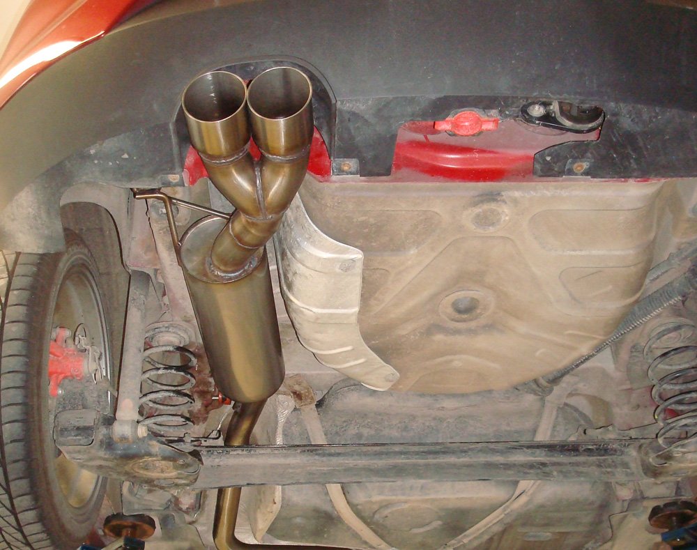 Fox Auspuff Sportauspuff Endschalldämpfer für Fiat Bravo 198 2.0l D 120/121kW