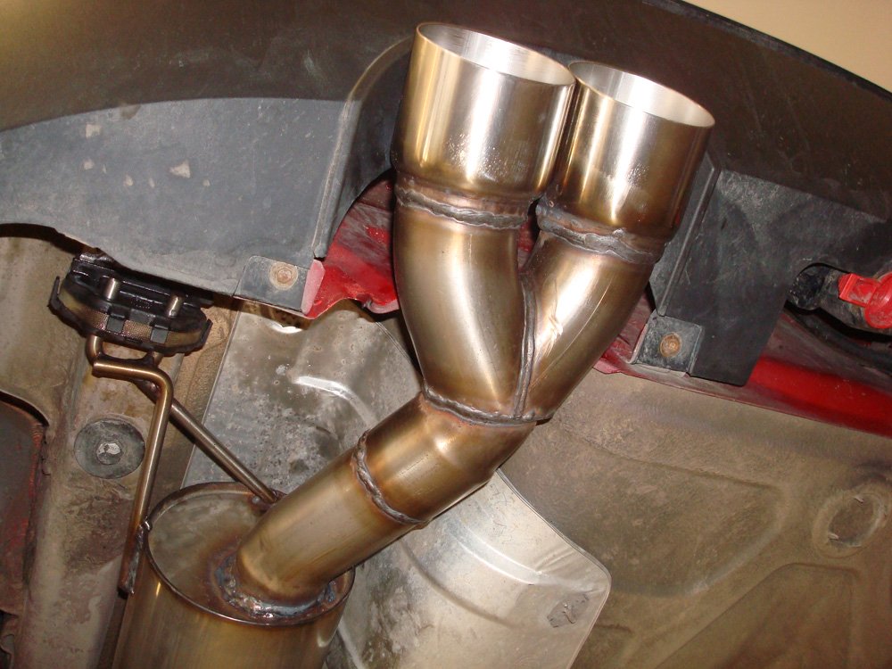 Fox Auspuff Sportauspuff Endschalldämpfer für Fiat Bravo 198 2.0l D 120/121kW