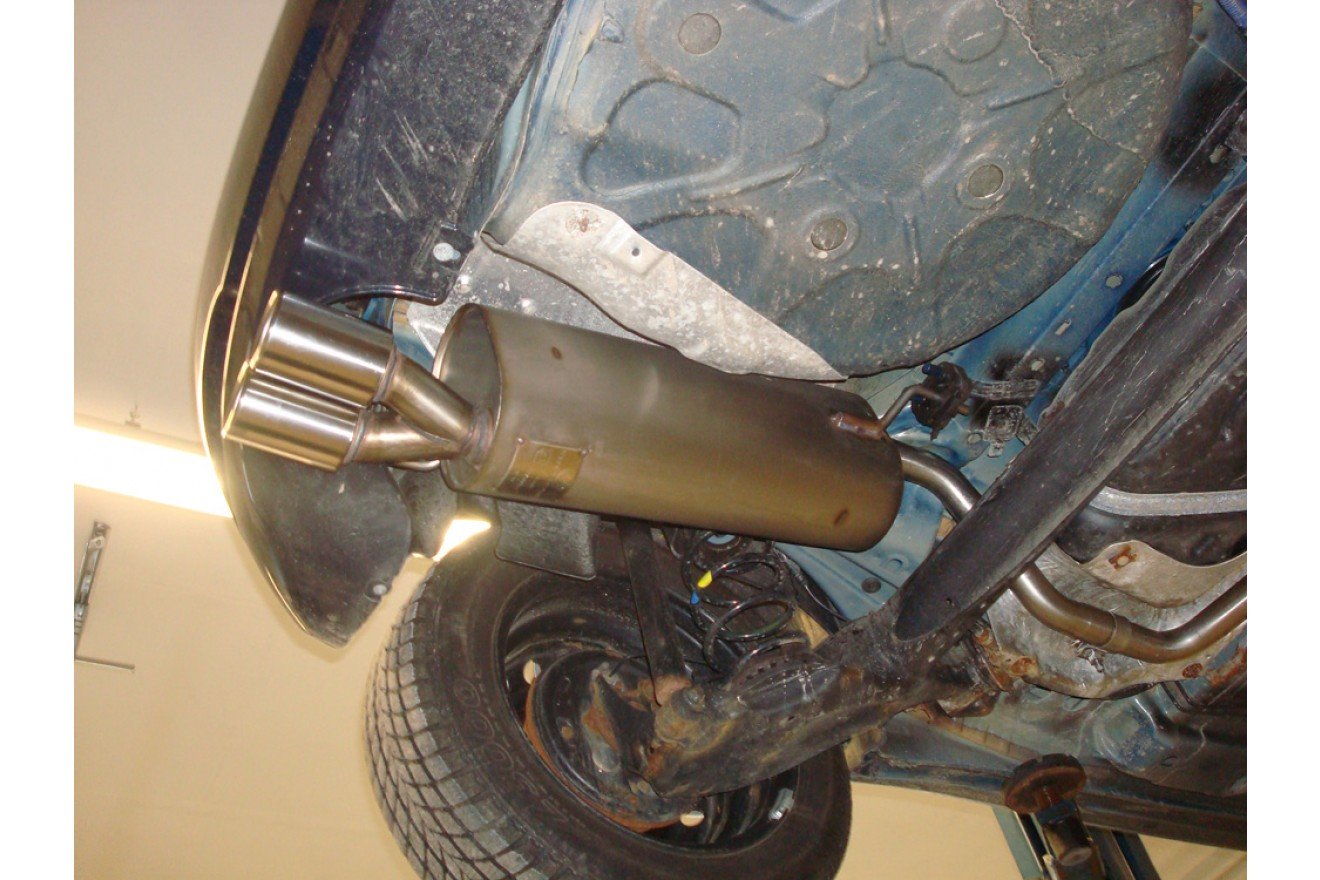 Fox Auspuff Sportauspuff Endschalldämpfer für Fiat Grande Punto 199 1,4l