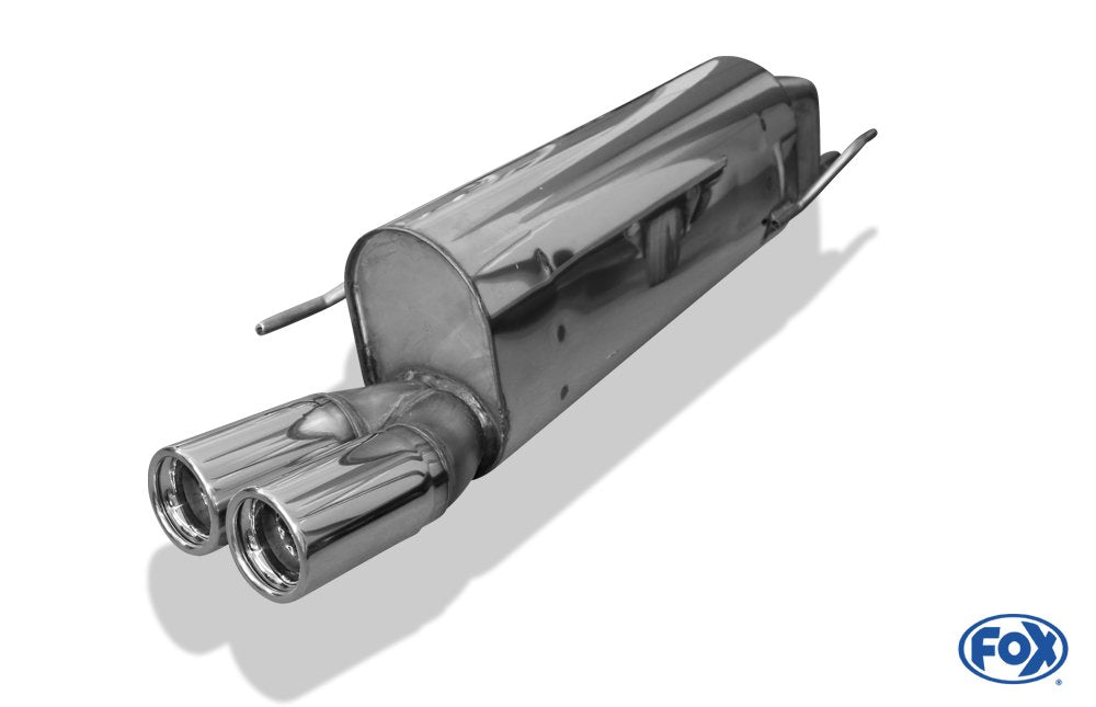 Fox Auspuff Sportauspuff Endschalldämpfer für Fiat Grande Punto 199 1,4l