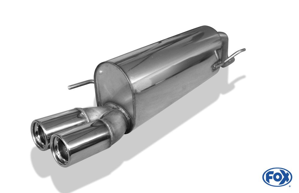 Fox Auspuff Sportauspuff Endschalldämpfer für Fiat Grande Punto 199 1,3l D