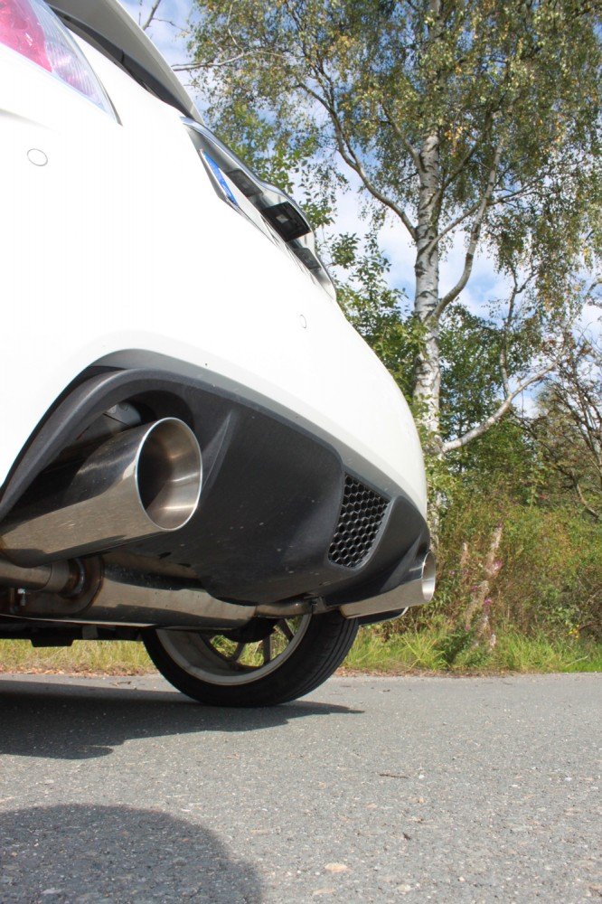 Fox Auspuff Sportauspuff Endschalldämpfer für Fiat 500 Abarth 1.4l 99kW