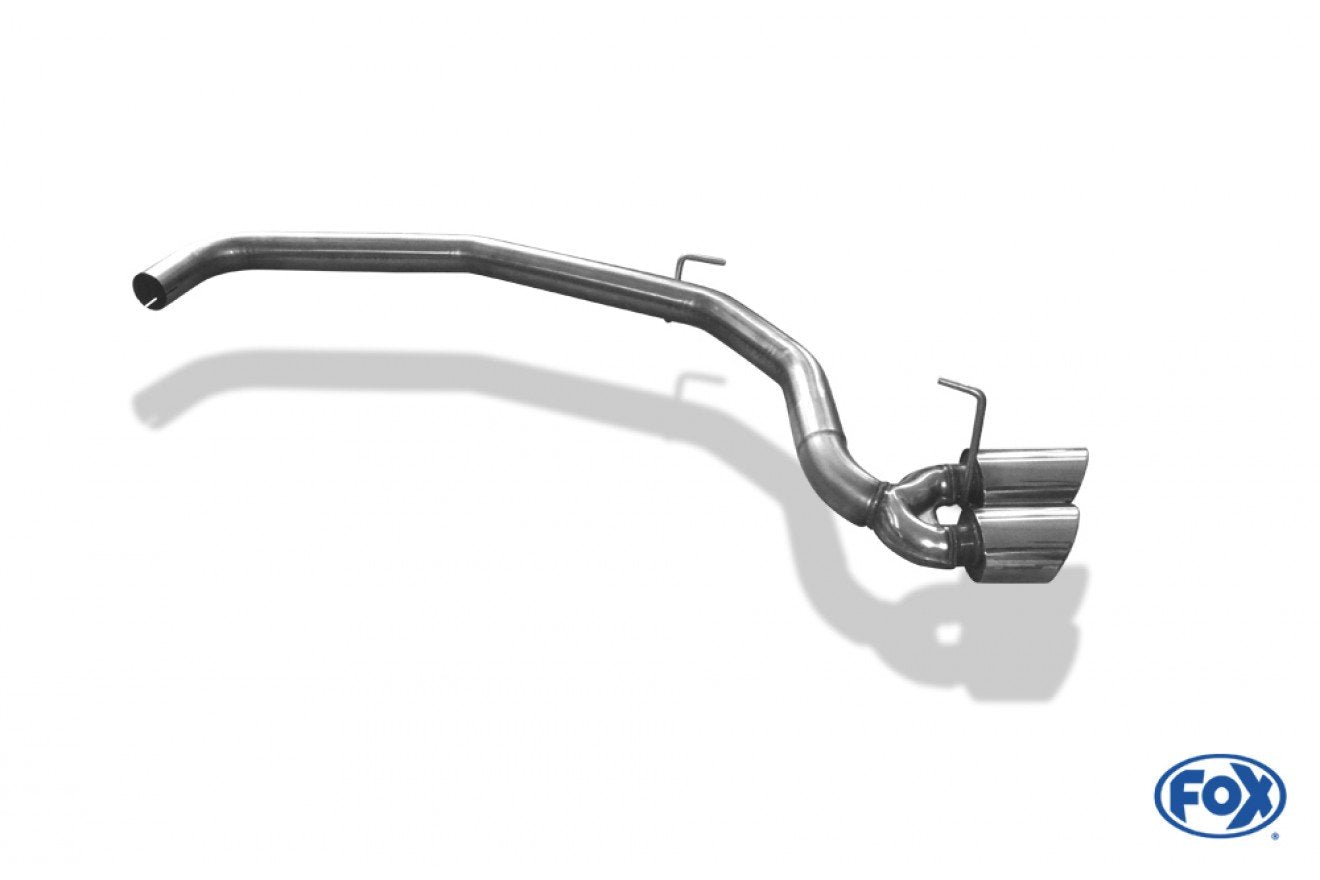 Fox Duplex Endrohrsystem für Fiat Ducato Wohnmobil Endrohr Ausgang zur Seite 2.3