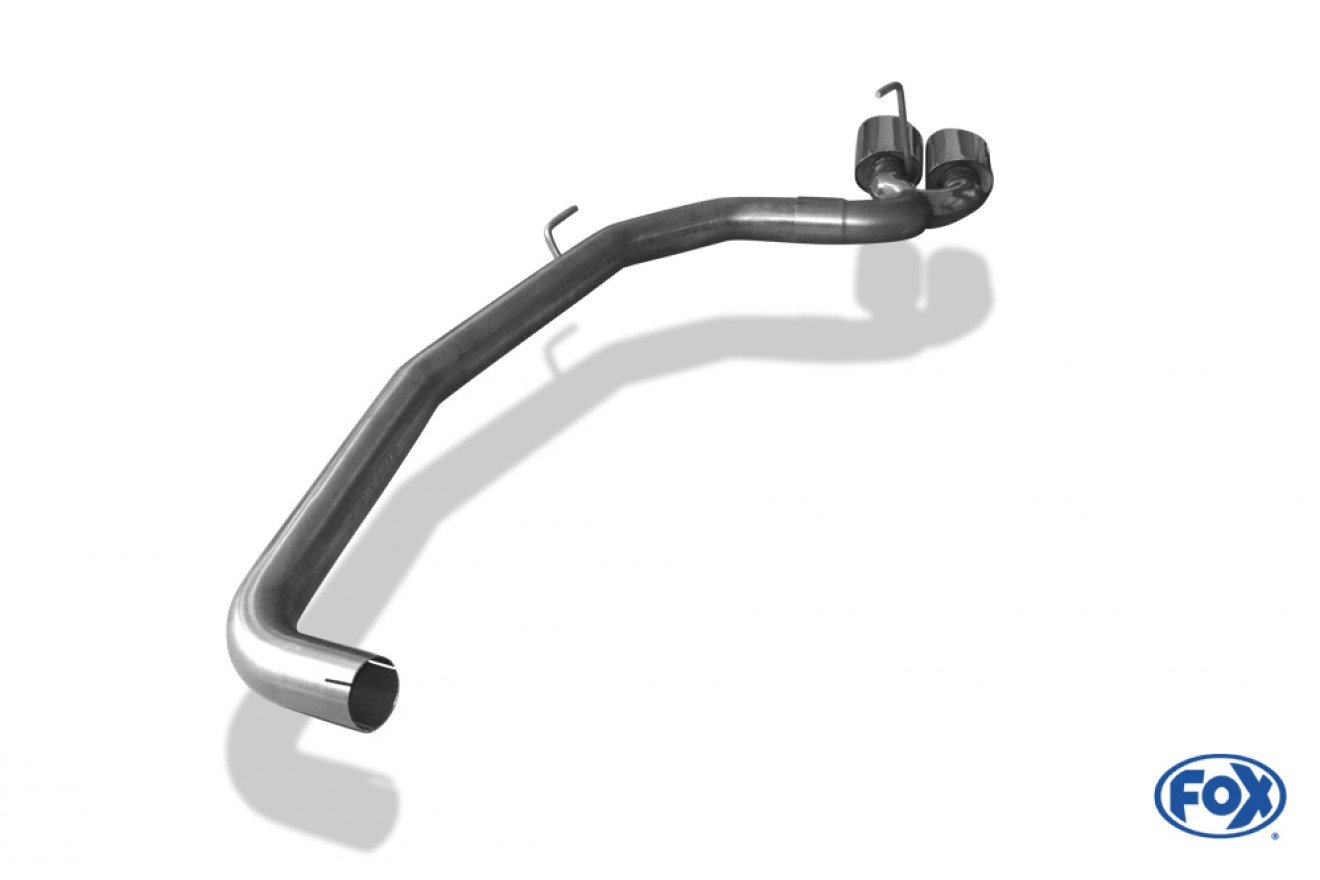 Fox Duplex Endrohrsystem für Fiat Ducato Wohnmobil Endrohr Ausgang zur Seite 2.3