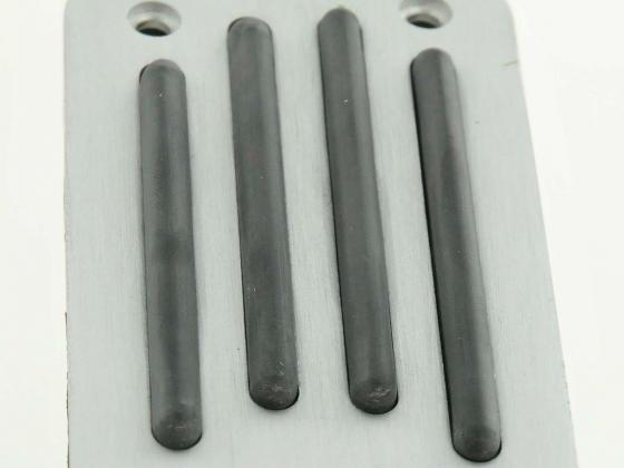 FK Alupedale Pedale Set 3-teilig Mercedes Benz C-/E-/S-Klasse Pedalcover Autopedale Streifen-Design