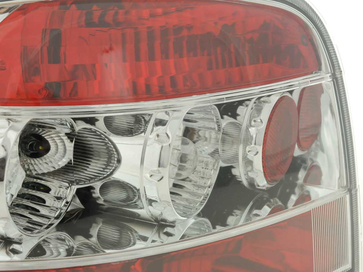 Rückleuchten Set Audi A3 Typ 8P Bj. 03- chrom