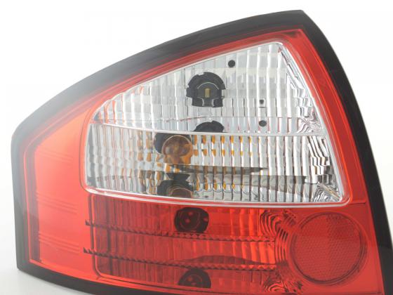 Rückleuchten Set Audi A6 Limo Typ 4B Bj. 97-03 rot/weiß