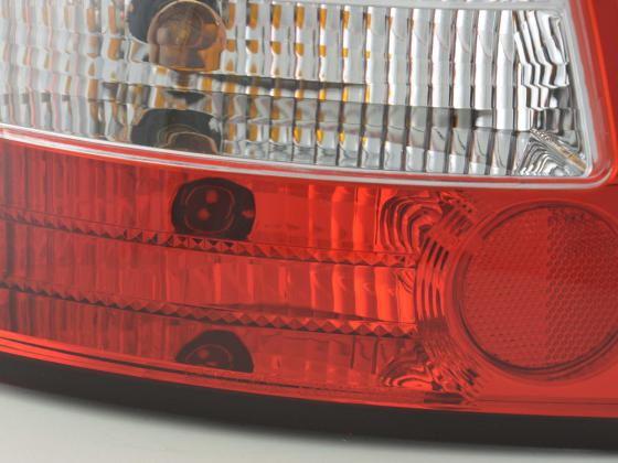 Rückleuchten Set Audi A6 Limo Typ 4B Bj. 97-03 rot/weiß