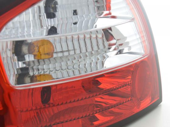 Rückleuchten Set Audi A6 Limo Typ 4B Bj. 97-03 rot/weiß