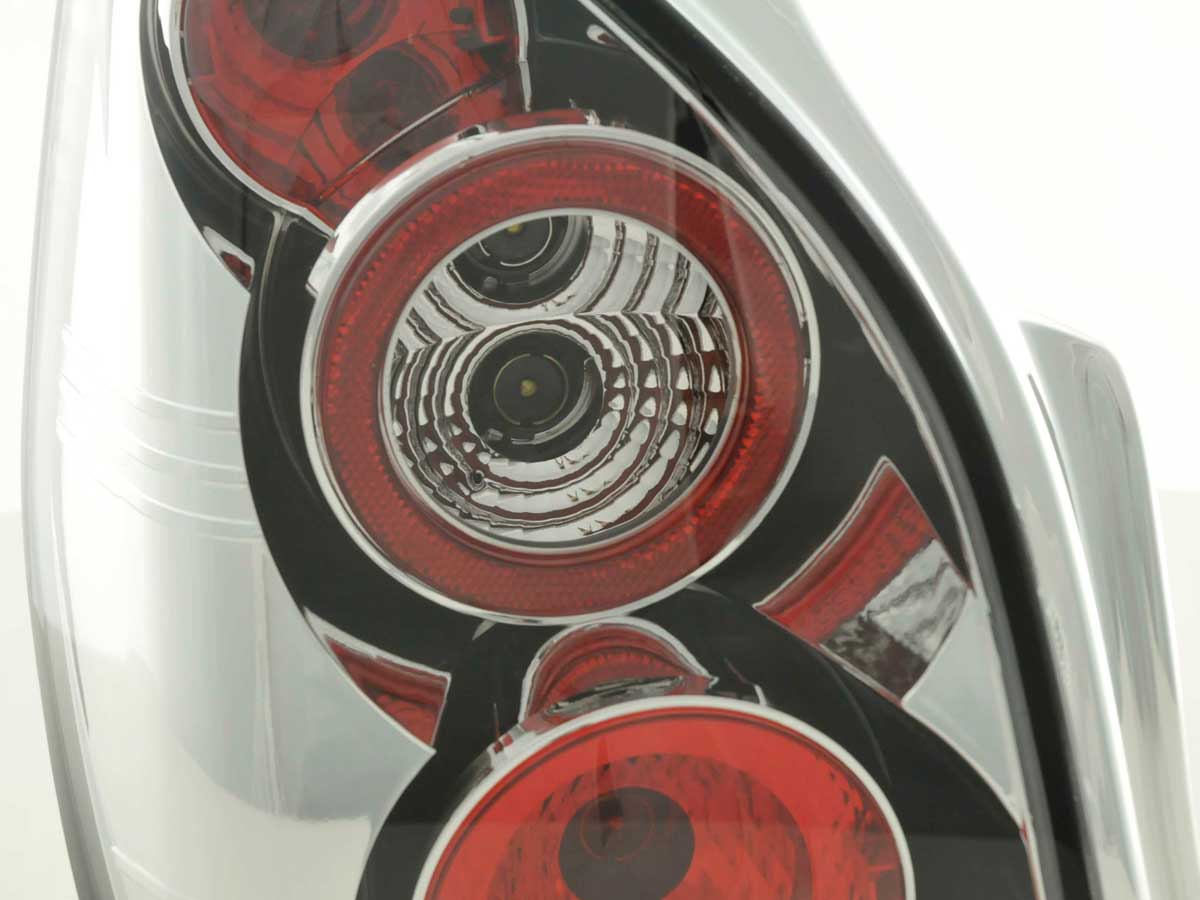 Rückleuchten Set Citroen C2 Typ J HFX J KFV J 8HX J NFU Bj. 03- chrom