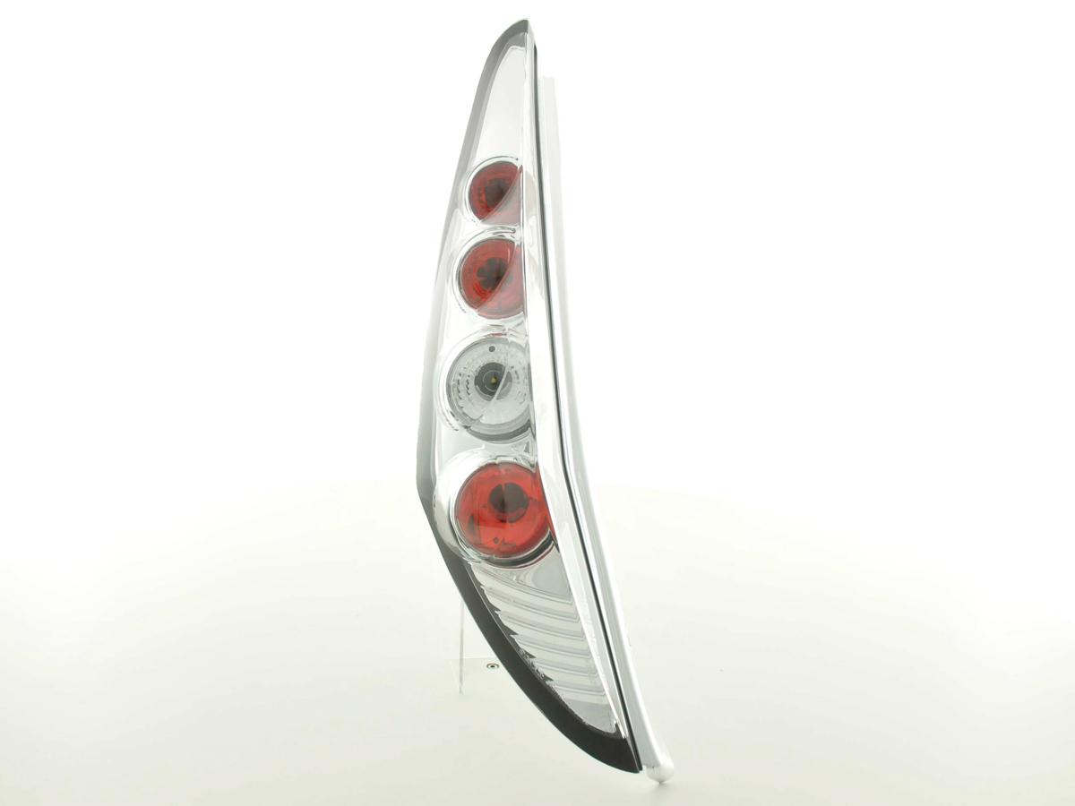 Rückleuchten Set Fiat Punto 3-trg. Typ 188 Bj. 00-03 chrom