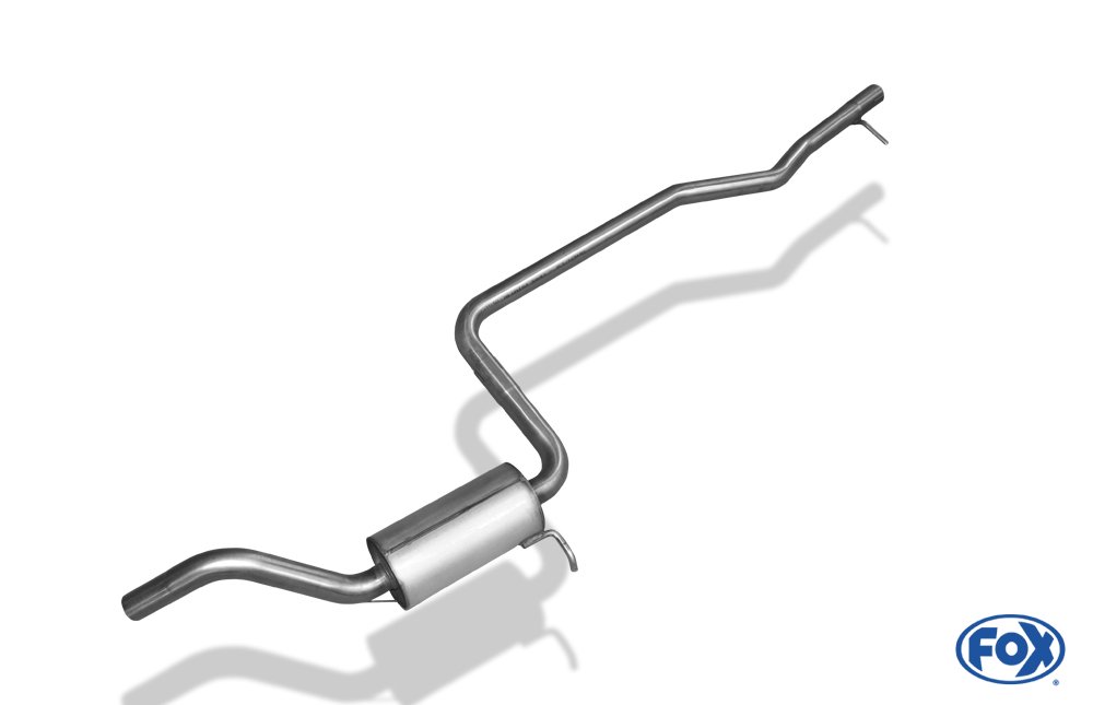 Fox Vorschalldämpfer Auspuff Sportauspuff für Ford Fiesta 3 GFJ
