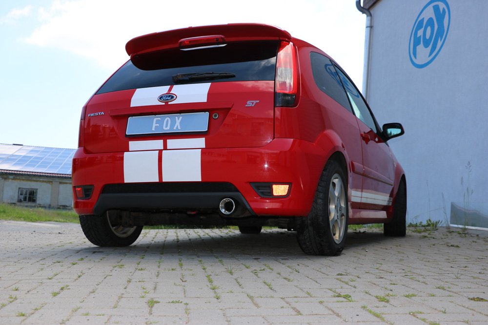 Fox Auspuff Sportauspuff Komplettanlage für Ford Fiesta 6 ST150 2.0l 110kW