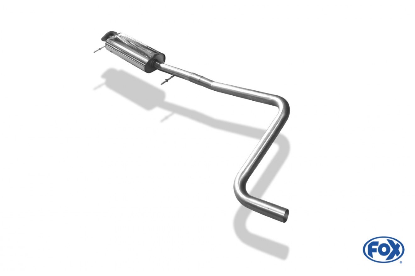 Fox Vorschalldämpfer Auspuff Sportauspuff für Ford Fiesta VII/ Fiesta VII Sport