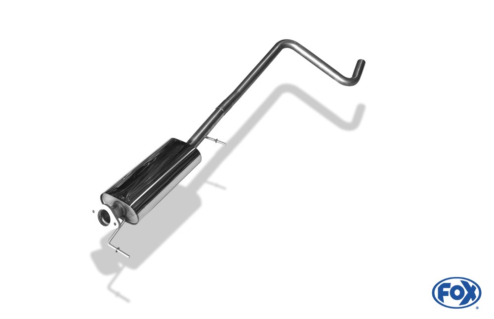 Fox Vorschalldämpfer Auspuff Sportauspuff für Ford Fiesta VII/ Fiesta VII Sport