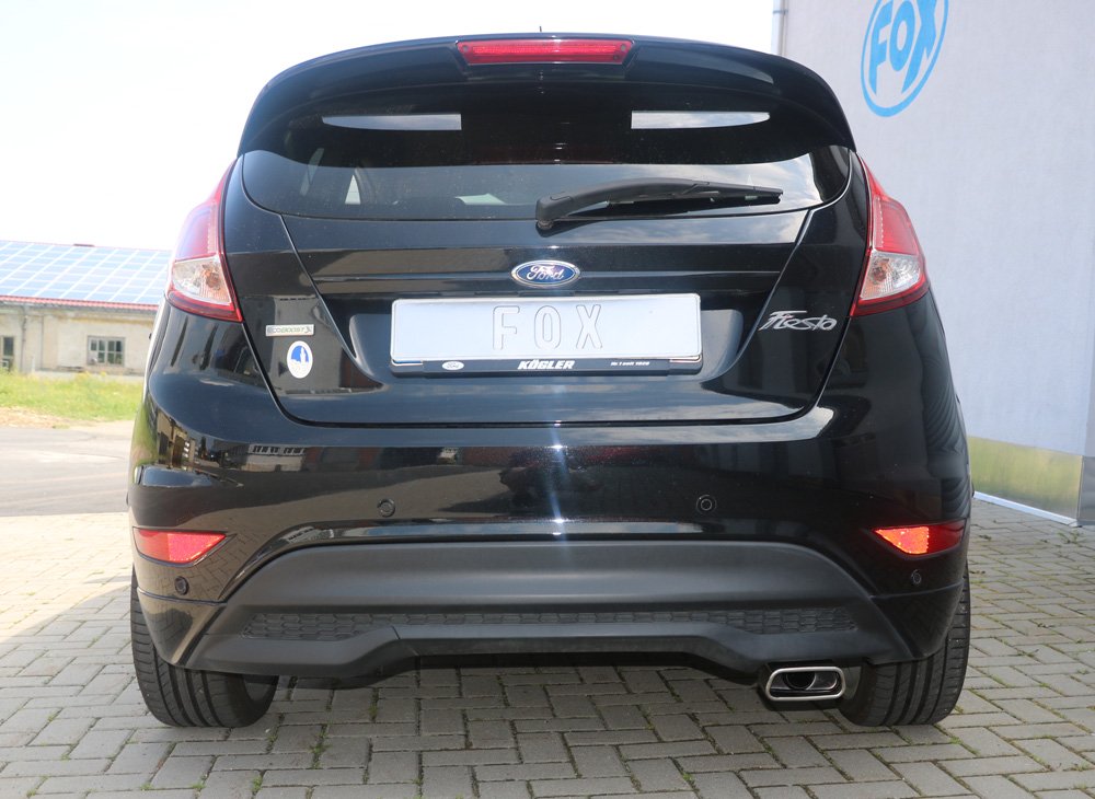 Fox Auspuff Sportauspuff Komplettanlage für Ford Fiesta 7 Fiesta 7 Sport 1.6l