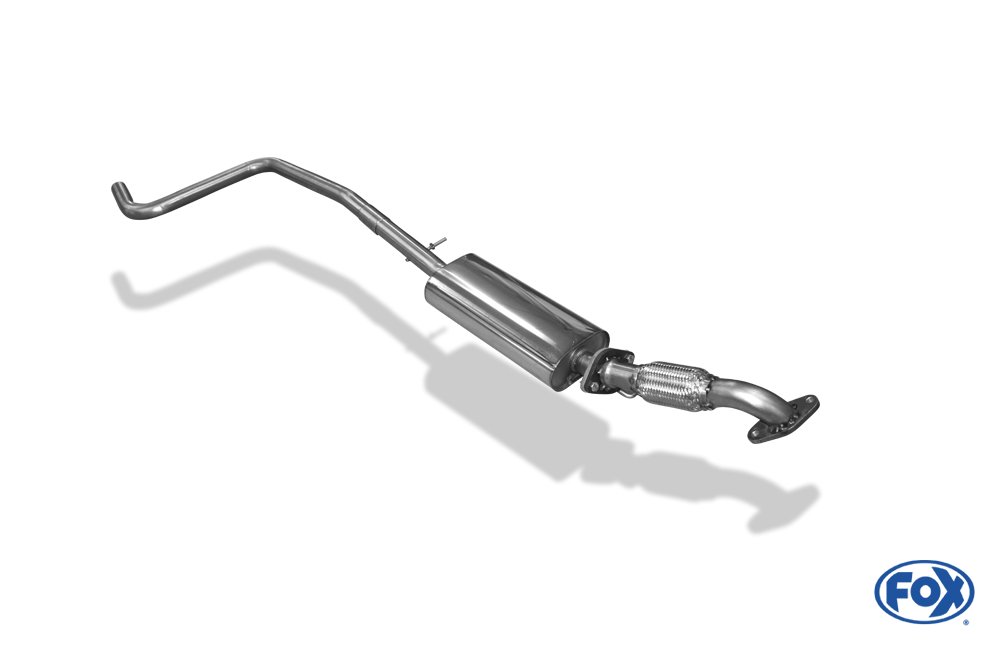 Fox Vorschalldämpfer Auspuff Sportauspuff für Ford Fiesta VII/ Fiesta VII Sport
