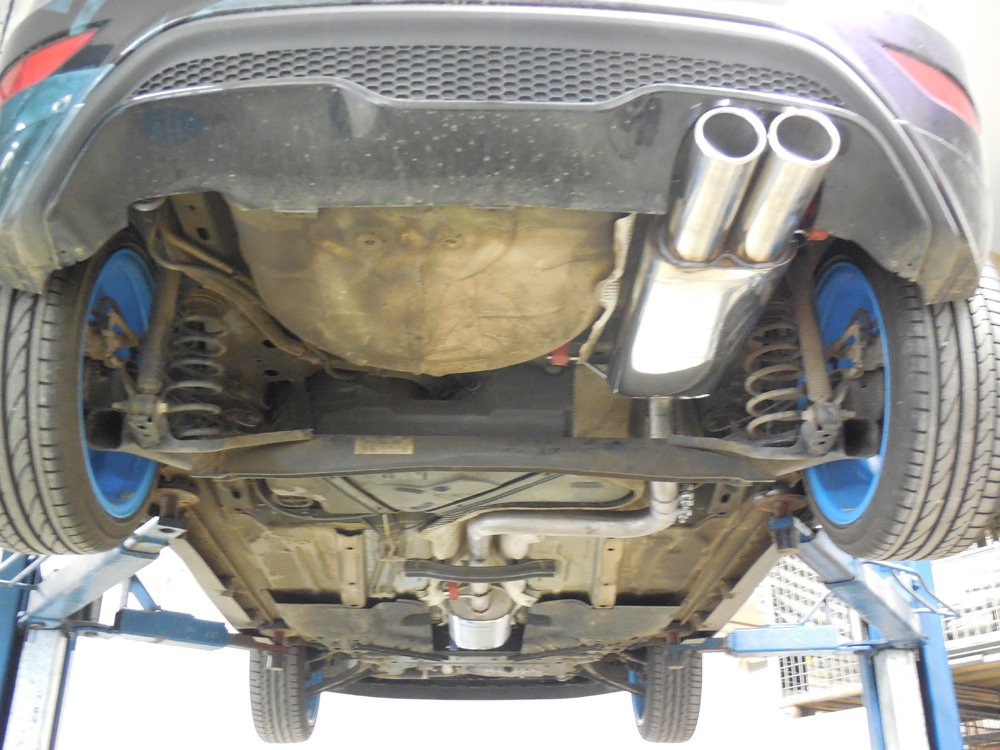Fox Auspuff Sportauspuff Komplettanlage für Ford Fiesta Fiesta VII ST 1.6l 134kW
