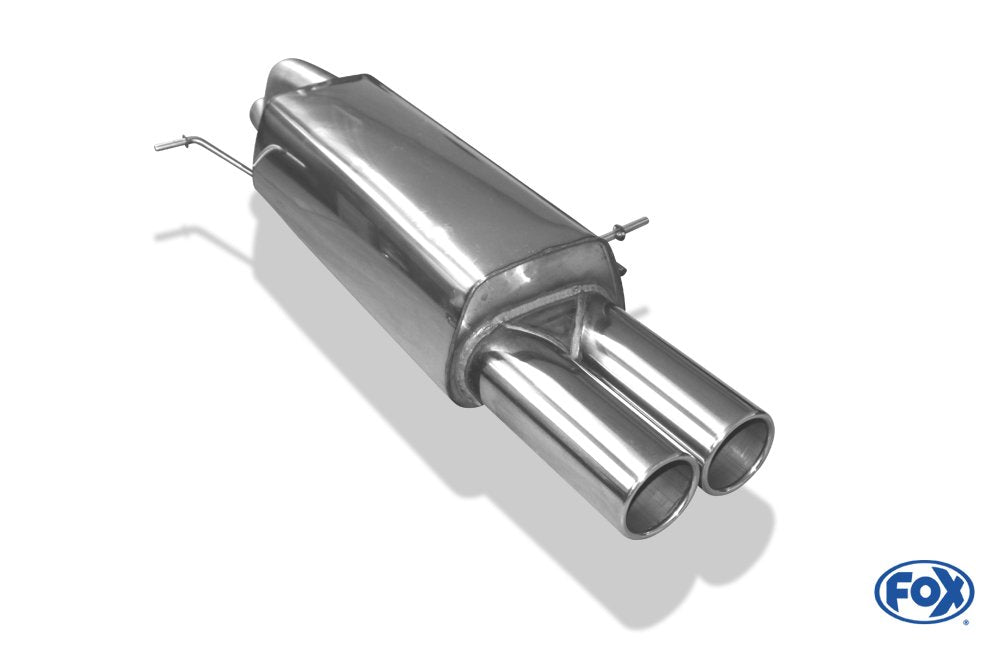 Fox Auspuff Sportauspuff Endschalldämpfer für Ford Fiesta Fiesta 7 ST 1.6l 134kW