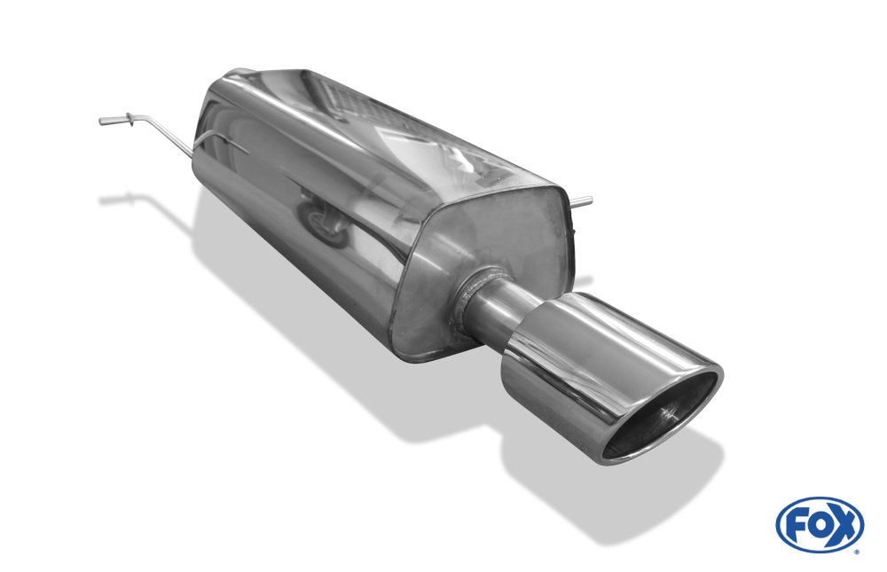 Fox Auspuff Sportauspuff Endschalldämpfer für Ford Fiesta Fiesta 7 ST 1.6l 134kW