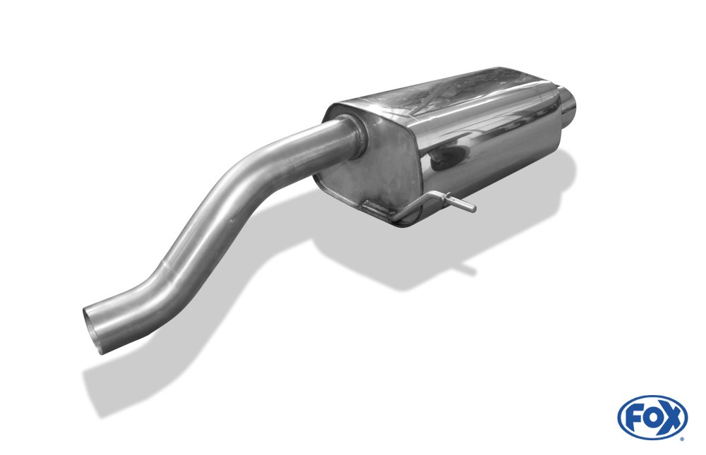 Fox Auspuff Sportauspuff Endschalldämpfer für Ford Fiesta Fiesta 7 ST 1.6l 134kW