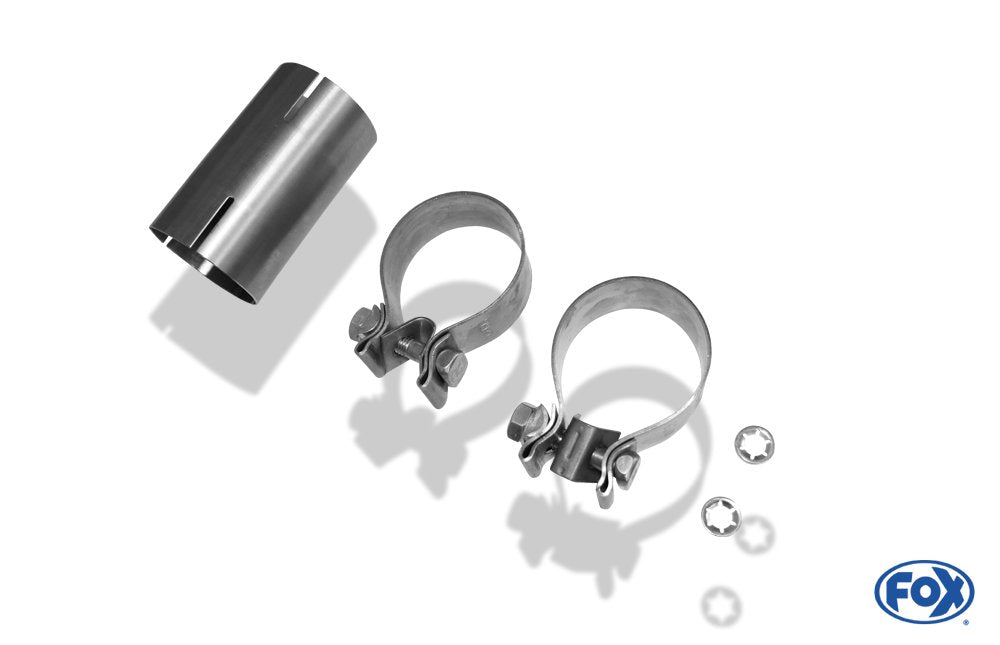 Fox Auspuff Sportauspuff Endschalldämpfer für Ford Fiesta Fiesta 7 ST 1.6l 134kW