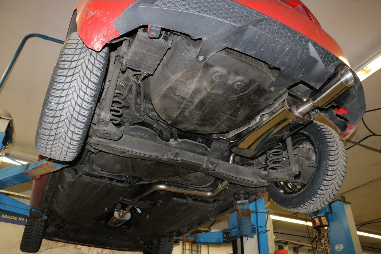 Fox Auspuff Sportauspuff Endschalldämpfer für Ford Fiesta VII JHH 1,0l 74kW