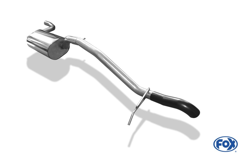 Fox Auspuff Sportauspuff Endschalldämpfer für Ford Focus 2 Tunier 1.4 1.6 1.8