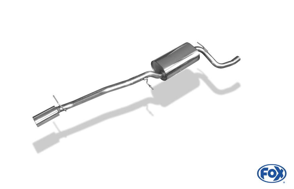 Fox Auspuff Sportauspuff Endschalldämpfer für Ford Focus 2 Fließheck 1,4 1,6 1,8