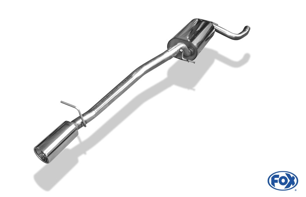 Fox Auspuff Sportauspuff Endschalldämpfer für Ford Focus 2 Fließheck 1,4 1,6 1,8